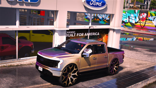 2023 Ford F-150 Lightning on Forgiatos