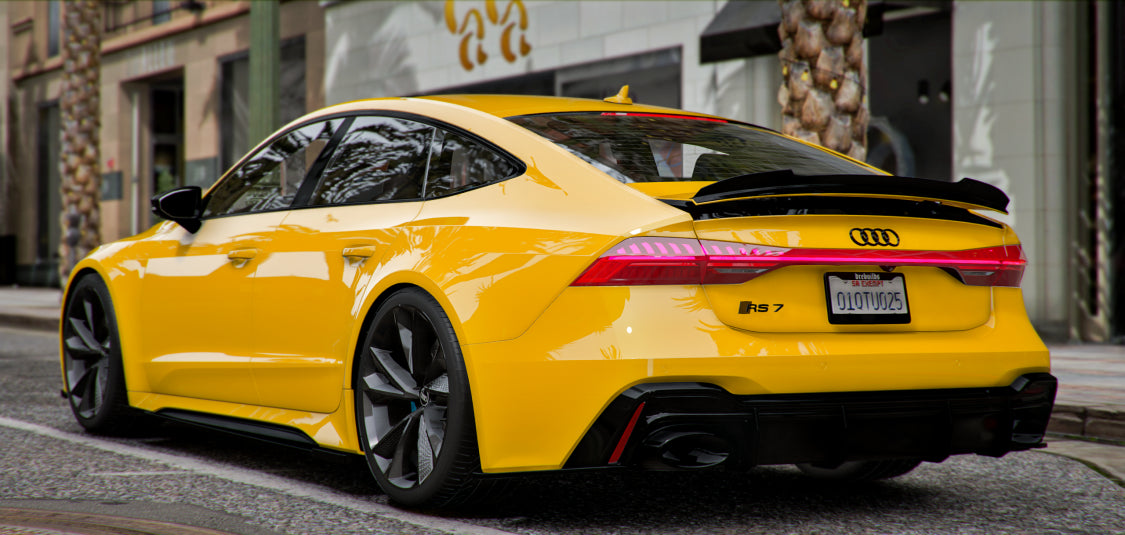 Audi RS7 5 Seater (Animation Window)