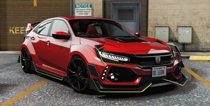 Honda Civic Hycade Design [Animated Lights]