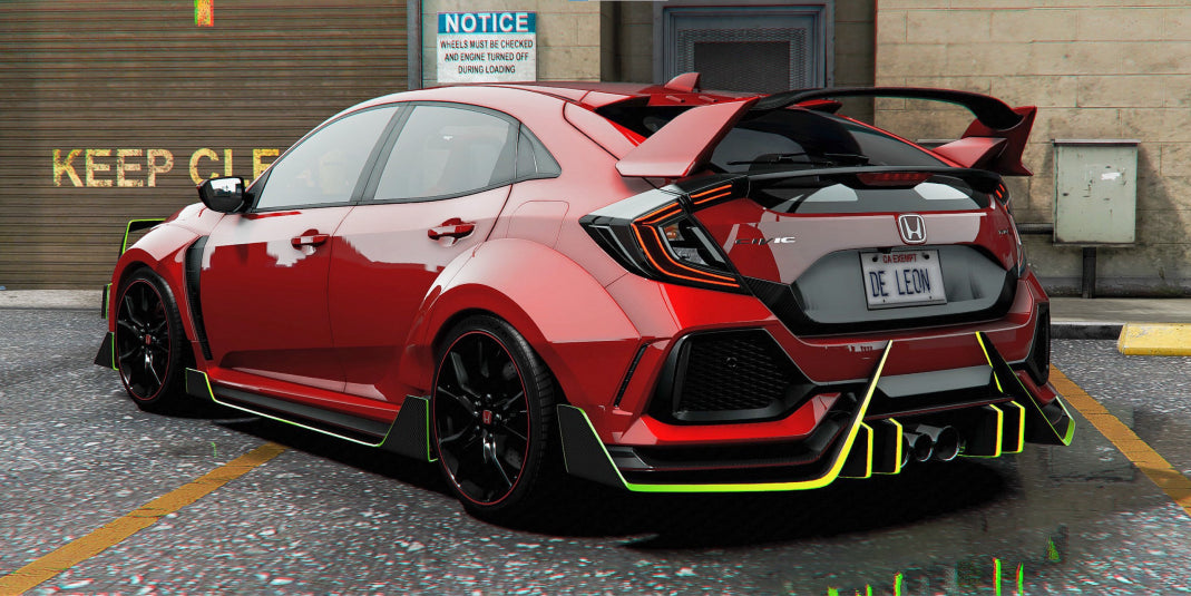 Honda Civic Hycade Design [Animated Lights]
