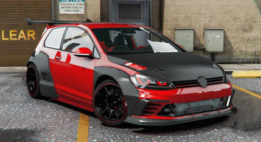 Volkswagen Golf7 Bodykit (+150 tuning parts)
