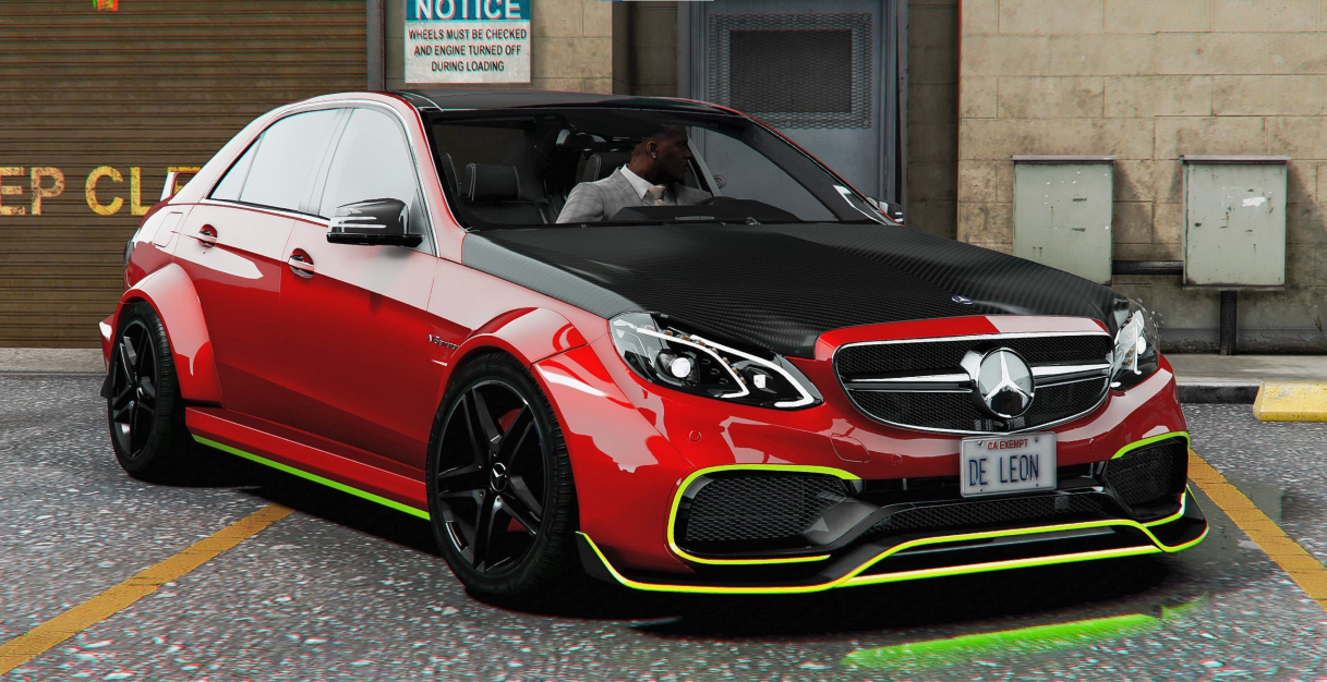 Mercedes E63 Prior Design