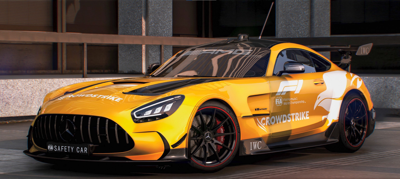 Mercedes AMG GT Black Series F1 Safety Car 2022