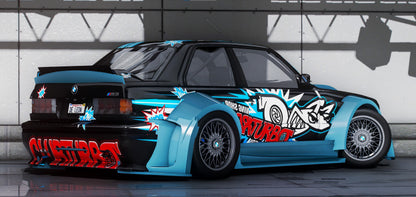 1991 BMW M3 E30 Widebody