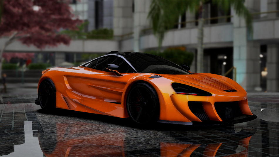 McLaren 765LT Abflug Twin Turbo