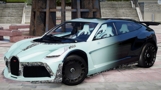 Bugatti Kio Mansory Tiffany Rose