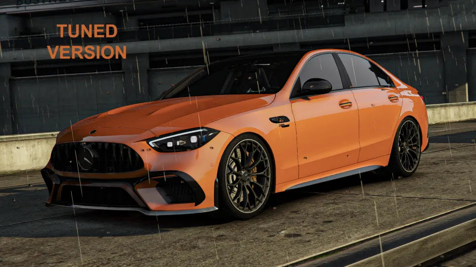 2024 Mercedes-AMG C63 E Performance 4matic+ (W206) [Animated Panoramic Sunoof | Badged/Debadged | Tuning Parts] v1.0