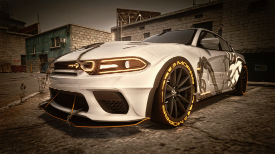 Widebody Jailbreak Charger Redeye with chains