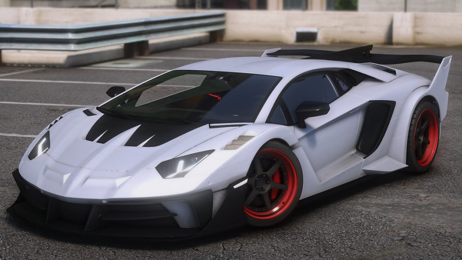 Lambo SVJ Silhouette