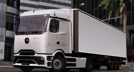 2025 Mercedes Benz E-Actros (with Trailer)