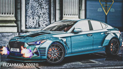 Genesis G70 Flaming Beast 2019