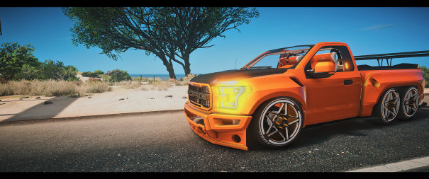 Ford Raptor 6x6 Drift 2017