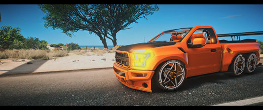 Ford Raptor 6x6 Drift 2017