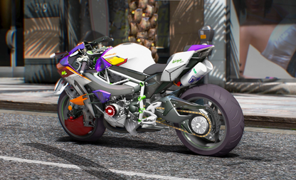 Kawasaki Ninja H2 Performance Gundam Edition