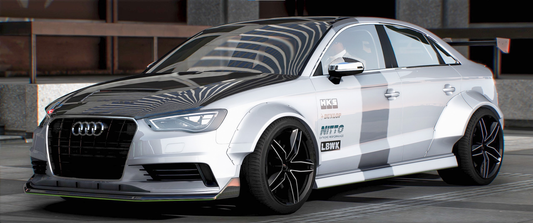 Audi A3 Carbon Edition [Animated Lights]