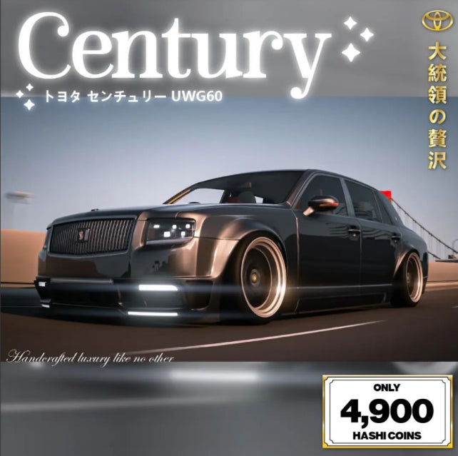 Toyota Century (60+ tuning)