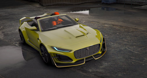 Jaguar F Type 2022 Widebody [Animated Lights ]