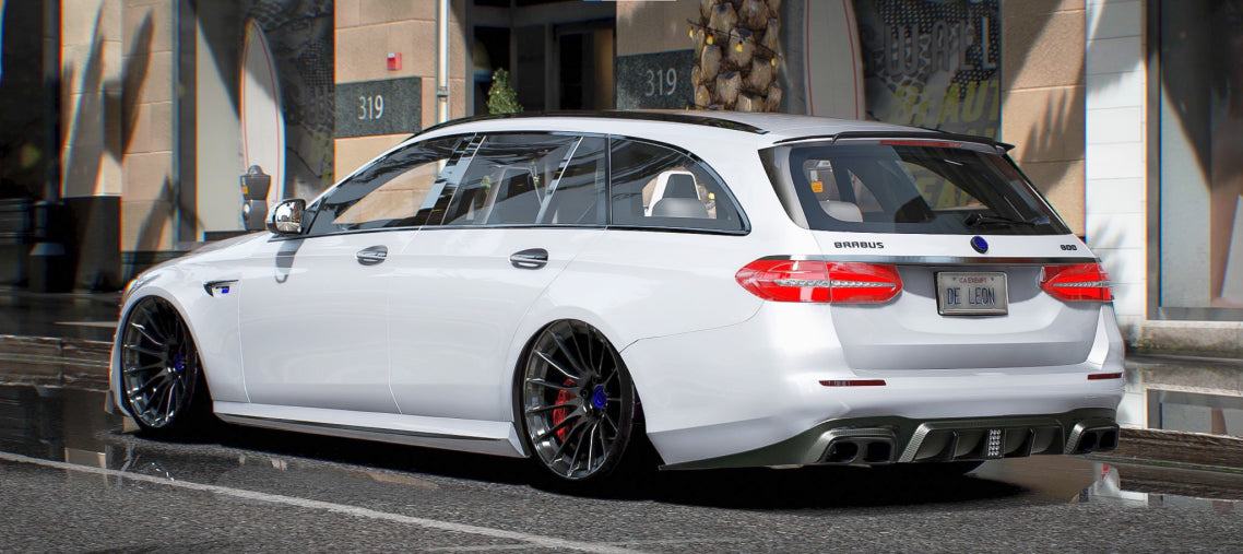 Mercedes E63 AMG Dark Blue Badge ( 5 Seater)