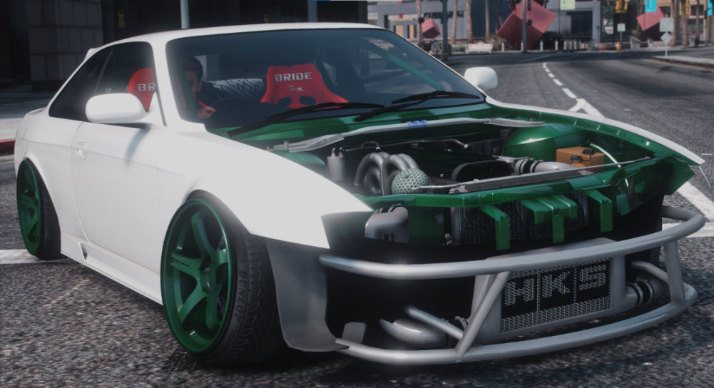 Nissan S14 Kouki [+100 tunning parts]