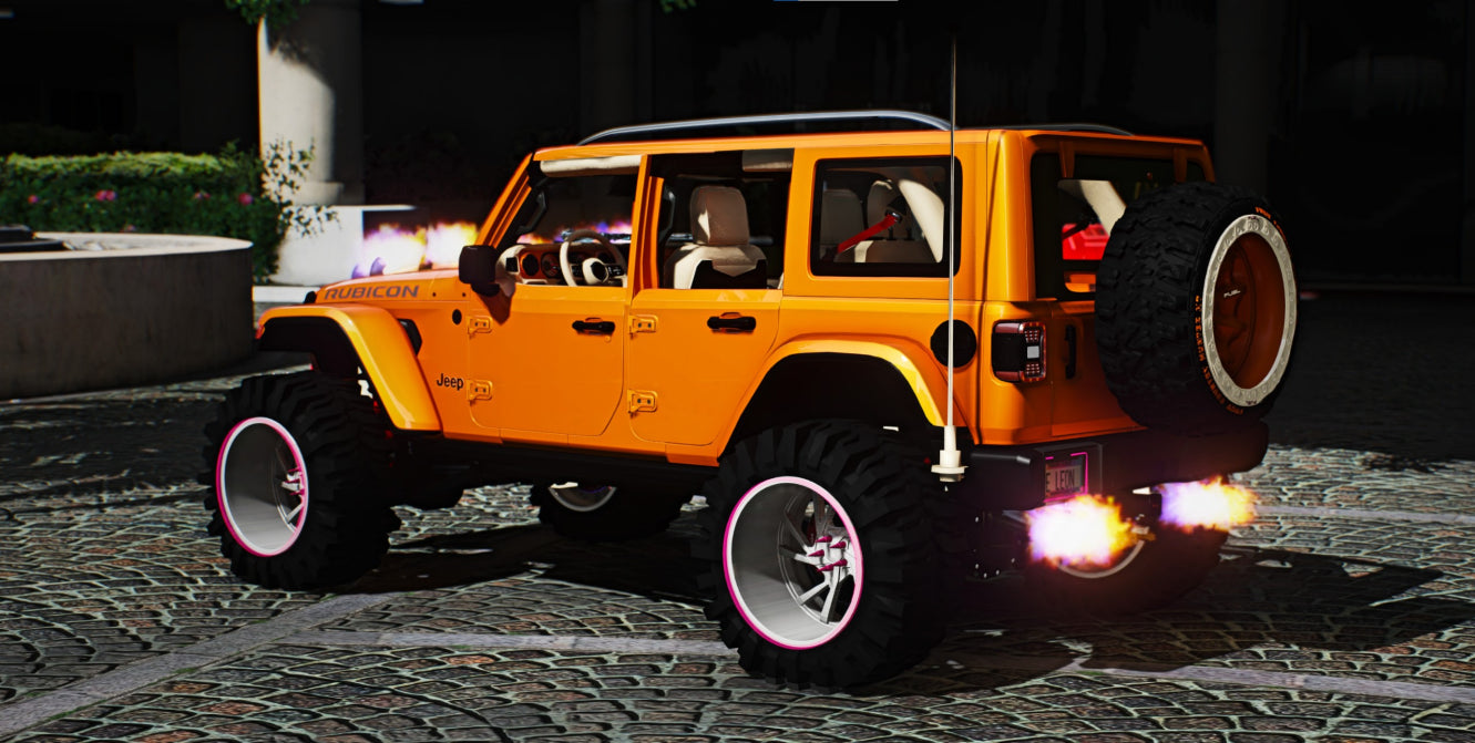 Jeep Rubicon Camper