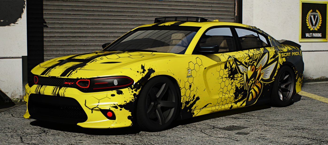 2018 Dodge Charger Tech SRT Widebody HoneyBee – HuryStore