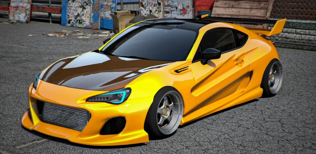 Abflug Subaru BRZ