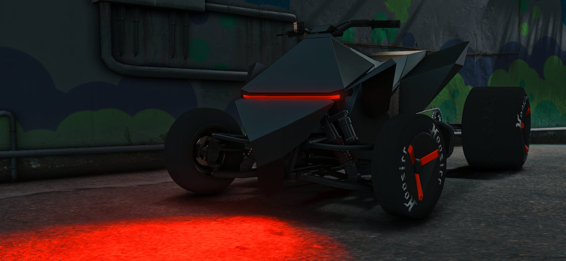 Tesla CyberQuad + CyberDragQuad