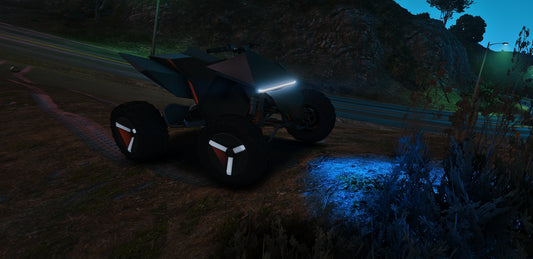 Tesla CyberQuad + CyberDragQuad