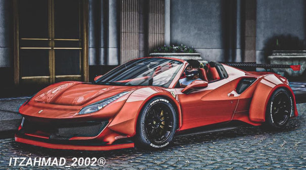 Ferrari 488 Pista Spyder Widebody